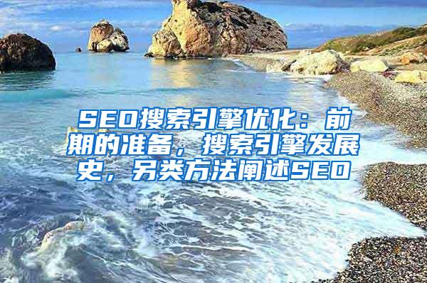 SEO搜索引擎优化：前期的准备，搜索引擎发展史，另类方法阐述SEO