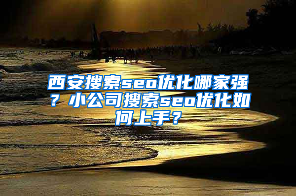 西安搜索seo优化哪家强？小公司搜索seo优化如何上手？