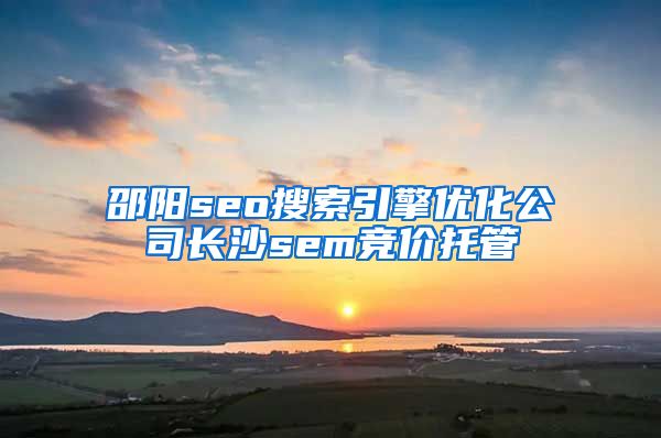 邵阳seo搜索引擎优化公司长沙sem竞价托管